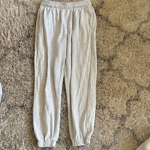 Gray women’s sweatpants